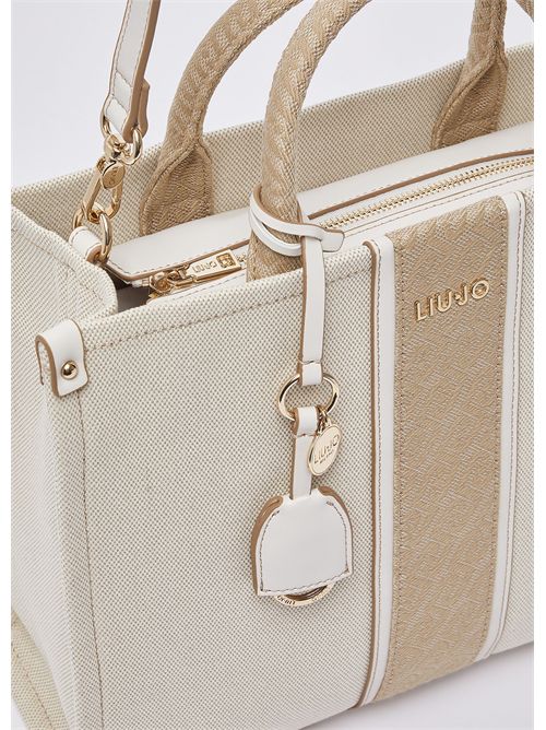 Borsa jacquard media LIU JO | AA6206T388A/C3905